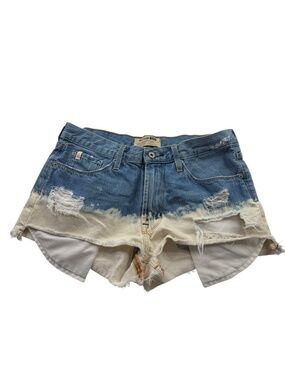 Big Star Pioneer Distressed Denim Cutoff Shorts